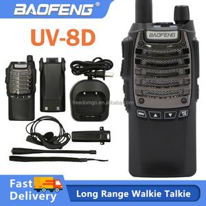 Talkie-walkie analogique UHF/VHF pas cher UV8D X100 5 watts, 128 canaux, batterie 1500 mAh, fréquence VHF/UHF 430-440 MHz, fonction VOX - Product Image 6