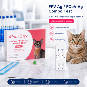 Kit de Prueba de Antígeno de Micoplasma Pneumoniae Felino, Cassette de Diagnóstico Rápido MP Ag, Detección Respiratoria, Muestra Gratuita, Exportación OEM - Product Image 6