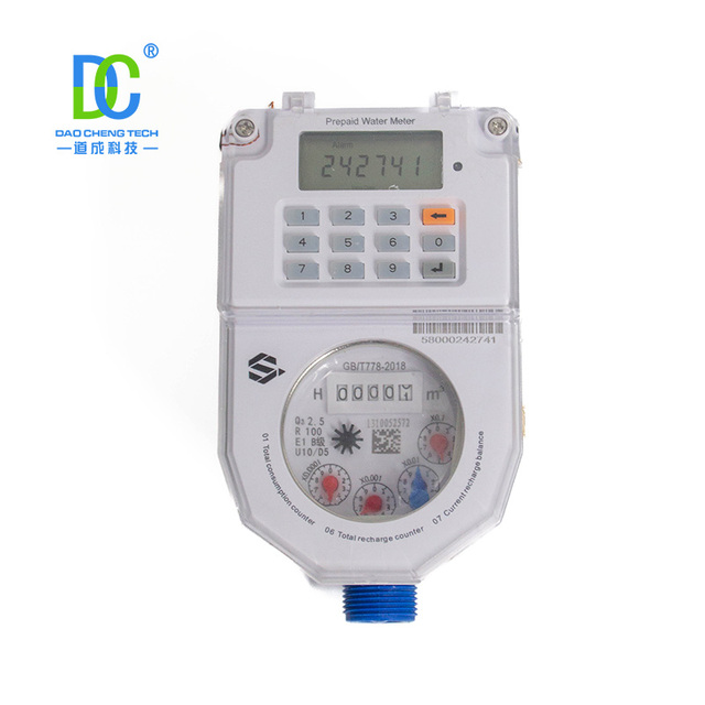 Valve Control STS Prepaid Smart Water Meter with Stronpay Vending Software Direct Top-Up Real Time Clock Prepaid Water Meter