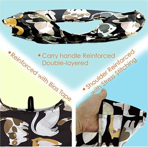 Sac de courses réutilisable en non-tissé, personnalisé avec logo imprimé, promotion écologique, sac de supermarché, sac de courses en non-tissé, t-shirt - Product Image 4