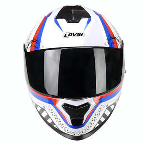 ブラック スカル 低価格 男女兼用 大人用 DOT規格 高品質 カスタマイズ フルフェイス バイクヘルメット 工場直販 - Product Image 3