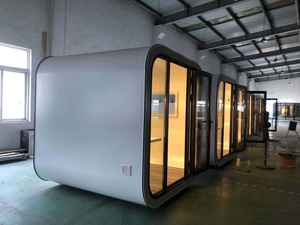 Reasonable Price 40ft Prefab Steel Container for Office House Use Detachable <strong>Bathroom</strong> Hotel Villa Sandwich Panel - Product Image 5