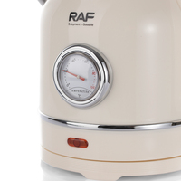 Ketel Listrik RAF 1350W Kapasitas 1.5L Dengan Pemanasan Cepat dan Lampu LED Dilengkapi Fitur Mati Otomatis dan Alas Putar Mudah