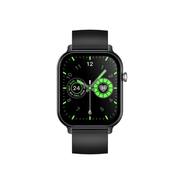 Customizable LCD Display, Waterproof, Intelligent, Healthy and Sports Smartwatch with Global Positioning System Voice Assistant