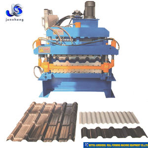 Новинка: Автоматический станок для производства трапециевидной и профилированной кровли из холоднокатаной стали (панели PPGI/LBR) - Product Image 1