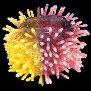 Tira de luces plana a pilas 3AA, ideal para decorar, iluminar espacios reducidos y crear ambientes acogedores. - Product Image 2