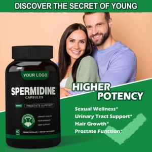 Cápsulas de Spermidina con Extracto de Germen de Trigo OEM, Suplementos que Proporcionan Spermidina <span class=keywords><strong>Natural</strong></span> - Product Image 3