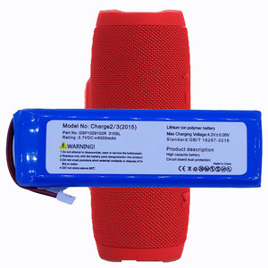 Batterie de remplacement 3.7V 6000mAh 22.2wh GSP1029102A 310sl Li-Polymère pour enceinte Bluetooth <span class=keywords><strong>JBL</strong></span> Charge 3 - Product Image 1