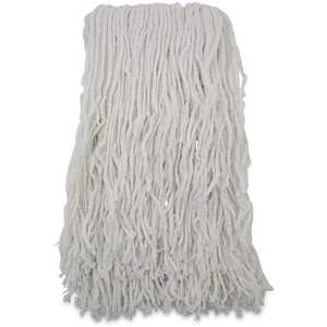 บอร์ดวอล์ค BWKRM03024S สีขาว 24 ออนซ์ หัวไม้ถูพื้นแบบม้วนรัดขอบ ทำจากใยเรยอน บรรจุ 12 ชิ้น/กล่อง - Product Image 6