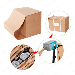 Giá bán buôn 80 GSM kraft giấy cuộn và z-fold giấy cho đệm Máy 30cm * 450m và 30cm * 350m - Product Image 5