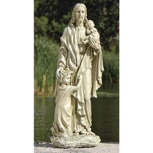 Statue de Jésus-Christ grandeur nature en marbre blanc, sculptée à la main, fabriquée par <span class=keywords><strong>Norton</strong></span> Factory, à prix abordable. - Product Image 2