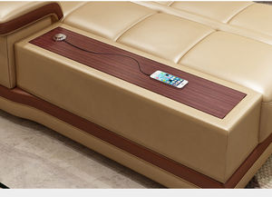 Sofá Seccional de diseño simple de lujo europeo para muebles de sala de estar sofás con marco de madera sofá de <span class=keywords><strong>esquina</strong></span> <span class=keywords><strong>en</strong></span> forma de L sofá de cuero - Product Image 5