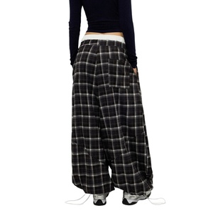 <span class=keywords><strong>กางเกง</strong></span>ลำลองลายตารางสำหรับผู้ชาย เอวยางยืด กันยับ ป้องกันรังสียูวี น้ำหนักเบา ย้อมสีผ้า ไนลอน/คอตตอน สำหรับฤดูร้อน - Product Image 4