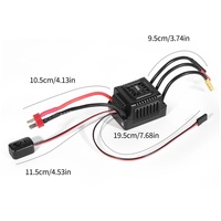 YSIDO Moteur sans capteur sans balais 3660/3650 avec ESC 60A pour 1:10 WLtoys HSP Tamiya Traxxas GTR RC Off-Road Racing Buggy Cars