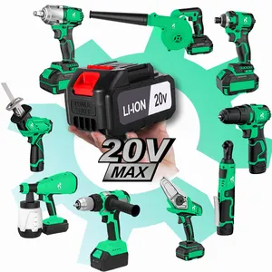 Chất lượng hàng đầu cho cho ryobis 2695 M18 18V không dây <span class=keywords><strong>Lithium</strong></span>-ion Combo công cụ Bộ dụng cụ 10 miếng - Product Image 1