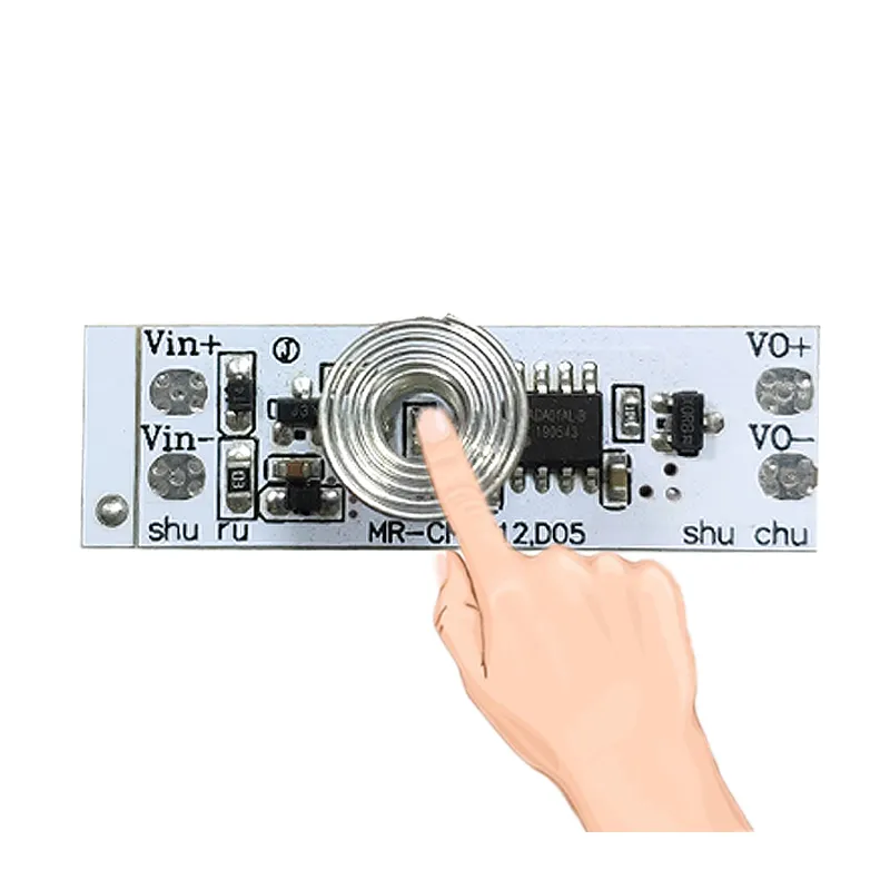 Dc 12V/24V Ingebouwde Touch Sensor Module Kast Kast Led Strip Met Dimmen Touch Sensor Schakelaar Printplaat