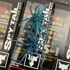 2 leurres de pêche souples de 10 cm avec boîte, imitation oursin de mer, 4g 9g, pour <span class=keywords><strong>brochet</strong></span>, ormeau, bar, tilapia, mandarin, appât d'<span class=keywords><strong>hiver</strong></span> - Product Image 5