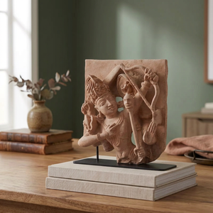Tripurantaka <b>Shiva</b> Sculpture 10th Century AD Museum Replica Hindu Temple <b>Art</b> Religious Statue Traditional Decor - Product Image 2