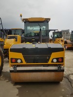 Rouleau Vibratoire Diesel 10 Tonnes XD103 à Double Tambour avec Moteur et Roulement, Système Entièrement Hydraulique, Pièces de Rechange Incluses