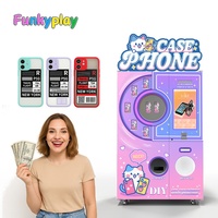 Máquina Expendedora de fundas de teléfono Funkyplay Resort Spa Boutique con opciones de ilustraciones personalizadas