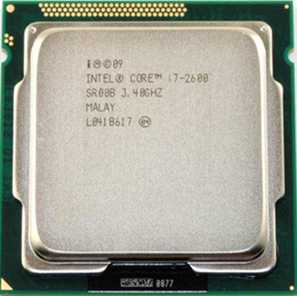 Used Core I7 2600 CPU Processor Desktop Pulled Out From Stock