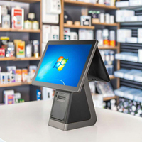 Terminal Punto de Venta Todo en Uno Android de 15.6 Pulgadas, Sistema POS de Escritorio con Pantalla Táctil, Modelo DC-1502H, 1 Año de Garantía de DiligenCe