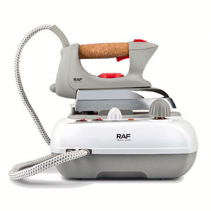 Fer à vapeur électrique à pression avec prise EU pour vêtements, station vapeur, semelle en aluminium, style rétro - Product Image 2