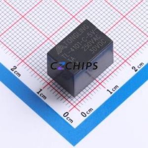 TL-4101-C-<b>5V</b> Signal Relay Through hole Component (THT),15.7x10.4mm Relay - Product Image 1