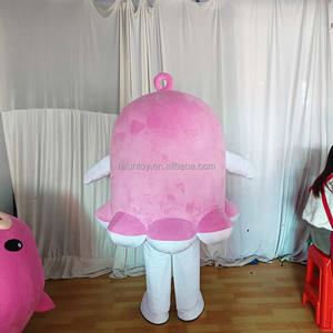 Funtoys fábrica profesional personalizado ocho garras pulpo mascota <span class=keywords><strong>disfraz</strong></span> dibujos animados caminar <span class=keywords><strong>animal</strong></span> <span class=keywords><strong>marino</strong></span> mascota <span class=keywords><strong>disfraz</strong></span> para la venta - Product Image 3