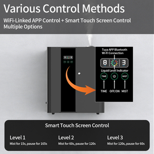 Dazhi Factory Direct Electric Smart App Control Waterless 1000ml Large Space HVAC <b>Aroma</b> <b>Diffuser</b> For Commercial - Product Image 2