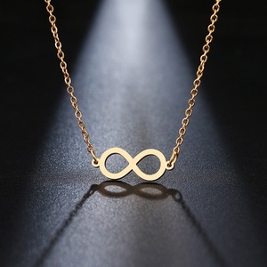 In Acciaio Inox Simboli Infinite Collana Bella Chic Infinity Collane Del Pendente Per I Monili Delle Donne - Product Image 2