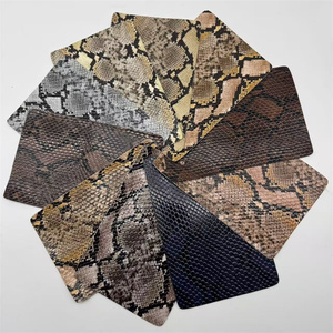 หนัง PU เงาคุณภาพสูง ลายงูหลาม สำหรับรองเท้า กระเป๋าถือ และเครื่องประดับ - Product Image 1