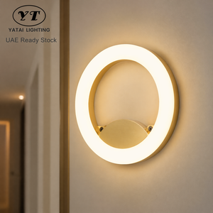 Modern Acrylic Led <b>Wall</b> <b>Light</b> Round Warm White Indoor Decorative <b>Wall</b> Mounted Bedroom Living Room Corridor 4W 7W - Product Image 1
