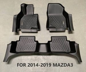 Alfombrillas de Coche Personalizadas de TPE Antideslizantes 5D, Alfombrillas Profundas para el Suelo del Automóvil, <span class=keywords><strong>Accesorios</strong></span> para <span class=keywords><strong>Mazda</strong></span> <span class=keywords><strong>3</strong></span> 2014 <span class=keywords><strong>2020</strong></span> - Product Image 4