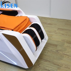 KISEN Lit de spa capillaire japonais blanc, fauteuil de lavage électrique avec bac à shampoing et massage électrique pour salon - Product Image 2