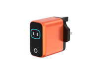 Pengisi Daya GaN AI 100W 2C1A Layar Warna TFT Tampilan Daya Waktu Nyata Pengisian Otomatis Cerdas Perlindungan Pengisian Berlebih AVS UFCS