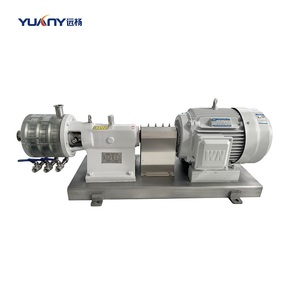 CE 7.5KW Stainless Steel 316L Tri <b>Clamp</b> Single Stage Emulsifier Pump Horizontal High Shear Mixer Homogenizer Pump - Product Image 1