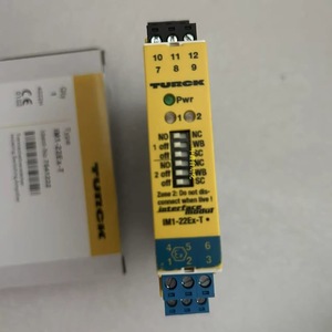 Módulo de Barrera de Seguridad TURCK IM1-22Ex-T 24 V CC 12 A Interfaz para Automatización Industrial - Product Image 1