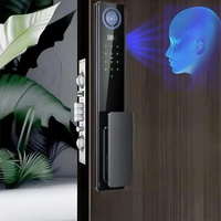 Gesichtserkennung Bluetooth Digitales Wasserdichtes Biometrisches Fingerabdruck-Smart-Schloss mit Passwort-Tastatur Elektronisches Sicherheitsschloss