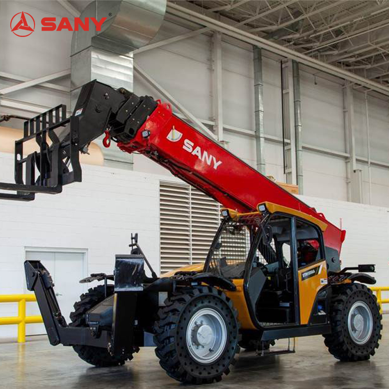 SANY Front Loader STH1056A1 Jangkauan Variabel Forklift Teleskopik Boom Forklift Telehandler