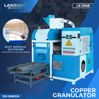 Machine de granulation de câbles en cuivre LANSING, séparateur et broyeur automatique pour usine de recyclage industriel