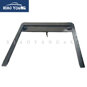 ฝาปิดกระบะท้าย4ชิ้นล็อกสองชั้นฝาลูกกลิ้งอลูมิเนียมสำหรับ2024ไทรทัน Hilux Revo <span class=keywords><strong>Ranger</strong></span> Dmax - Product Image 2