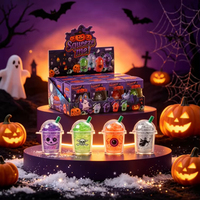   Jouets sensoriels d'Halloween, cadeaux de décompression doux et anti-stress, avec des araignées et des citrouilles, pour tous les âges