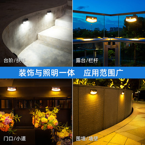 Lámpara Solar de Jardín Mono Si Led, Montaje en Pared, Resistente al Agua, Iluminación Exterior - Product Image 5
