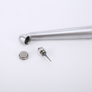 Turbine <span class=keywords><strong>dentaire</strong></span> professionnelle et efficace à 4 trous, bouton-poussoir, faible bruit, pulvérisation 3 voies, roulement céramique haute vitesse à 45 degrés - Product Image 3