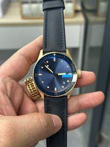 Reloj Automático Multifuncional para Hombre, Correa de Nailon Negra, Esfera Azul con Efecto Rayos de Sol, Luminoso, Resistente al Agua, Reloj de Lujo para Hombre - Product Image 4