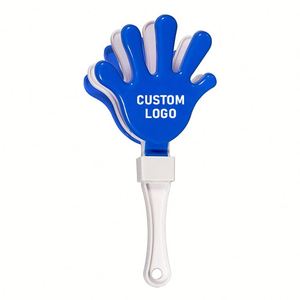 Vente en gros de claquettes en plastique PP, instrument de musique de football, mini claquettes, claquettes sonores pour fêtes et esprit d'équipe - Product Image 1