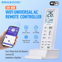 Télécommande universelle pour climatiseur, télécommande intelligente WiFi, application de télécommande, télécommande WiFi pour climatiseur avec minuterie quotidienne et hebdomadaire