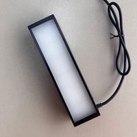 Lampe de système de vision industrielle pour machine de test, éclairage à barre LED, lumière auxiliaire pour code QR, lumière d'inspection de vision industrielle