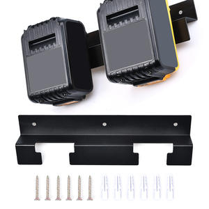 Paquete <span class=keywords><strong>de</strong></span> 2 soportes <span class=keywords><strong>de</strong></span> almacenamiento <span class=keywords><strong>de</strong></span> montaje <span class=keywords><strong>de</strong></span> batería <span class=keywords><strong>de</strong></span> alta calidad para herramientas eléctricas <span class=keywords><strong>Dewalt</strong></span> batería <span class=keywords><strong>20V</strong></span> fácil <span class=keywords><strong>de</strong></span> instalar y bien hecho <span class=keywords><strong>precio</strong></span> al por mayor - Product Image 2